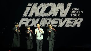 B-Day 2 - By iKON #iKONFOUREVERTOUR #iKON #iKONIC #fancam