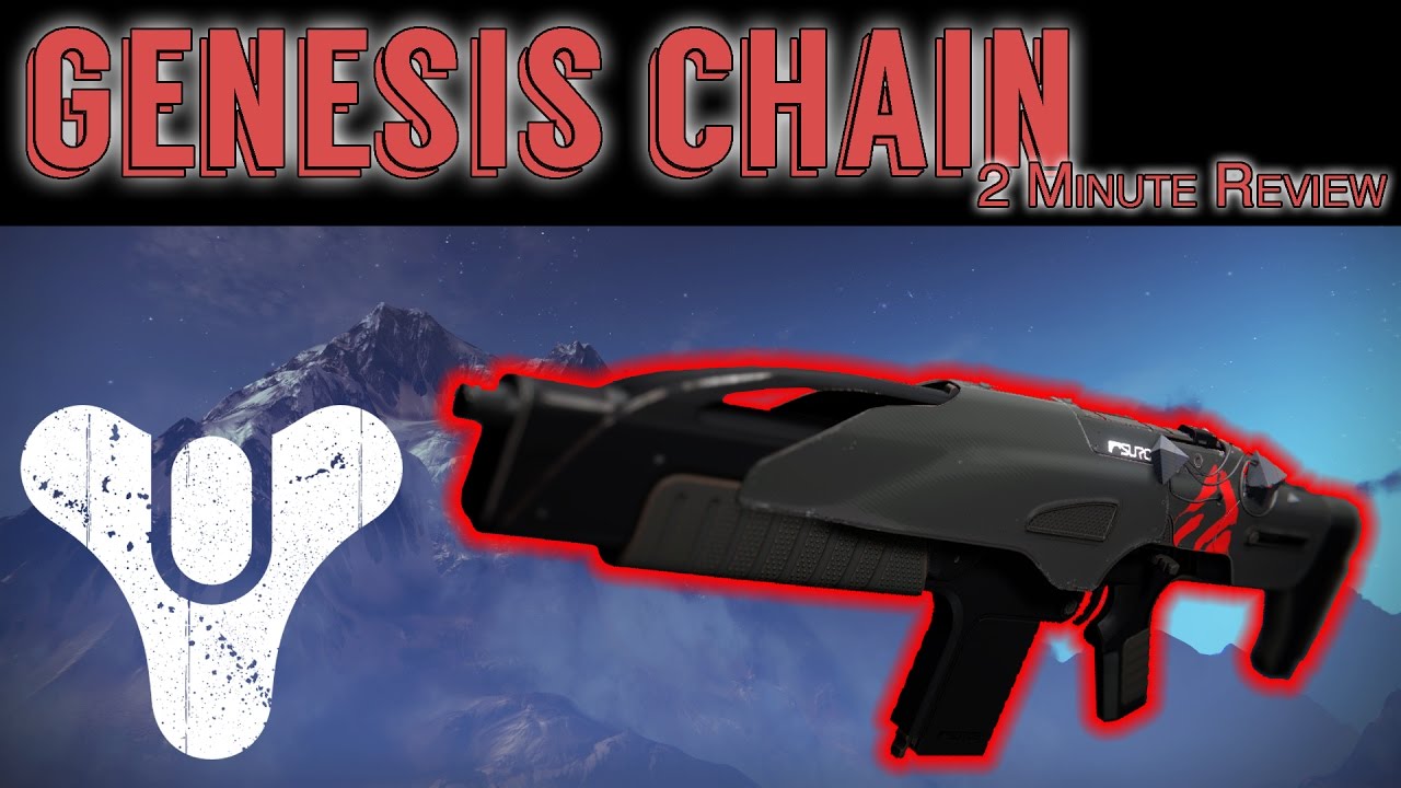 Genesis Chain Auto Rifle - REVIEW - YouTube