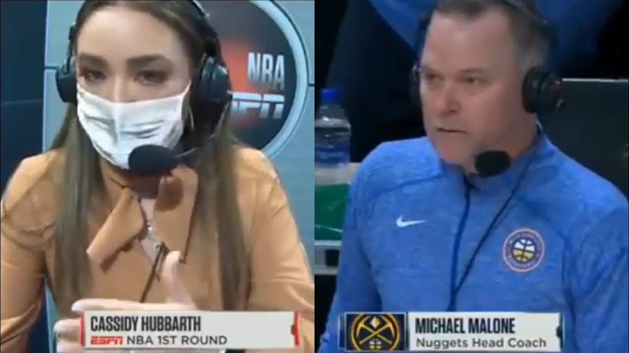 DENVER NUGGETS’ MICHAEL MALONE SNAPS AT REPORTER ON THE AIR FOR CALLING HIM “MIKE” REACTION