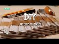 studio vlog ep 2 | Handmade Memo Pad | DIY Memo Pad | Philippines | Making Memo Pad