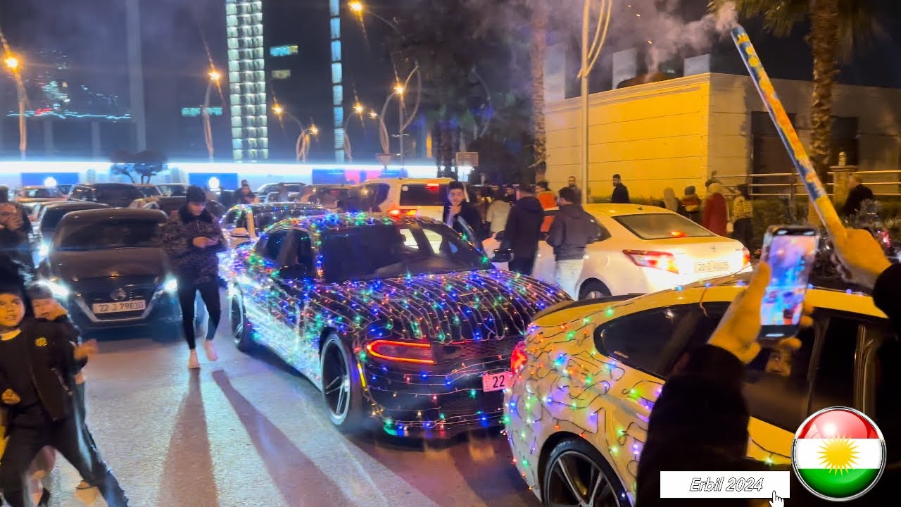 Kurdistan,Erbil سەری ساڵی 2024