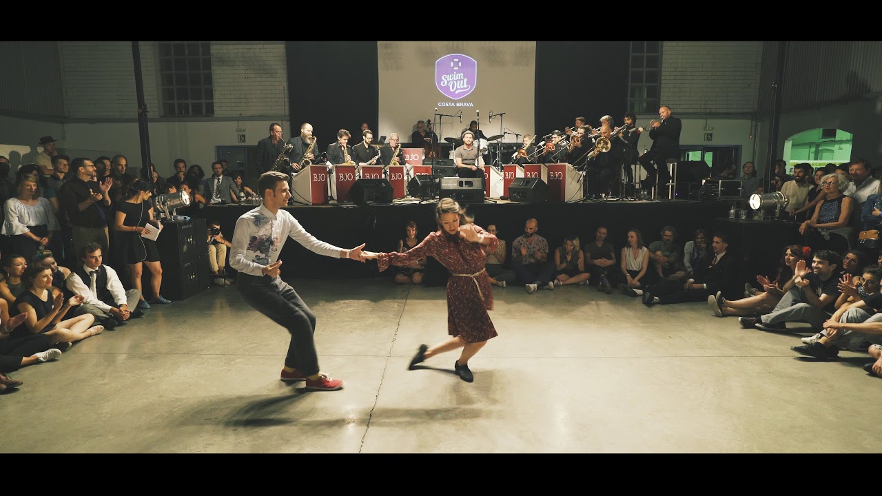 Strictly Lindy Competition - Daniil Nikulin & Maria Filippova - Swim Out Costa Brava 2017