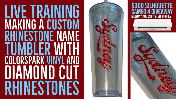 Live Training How to Make a Custom Rhinestone and ...