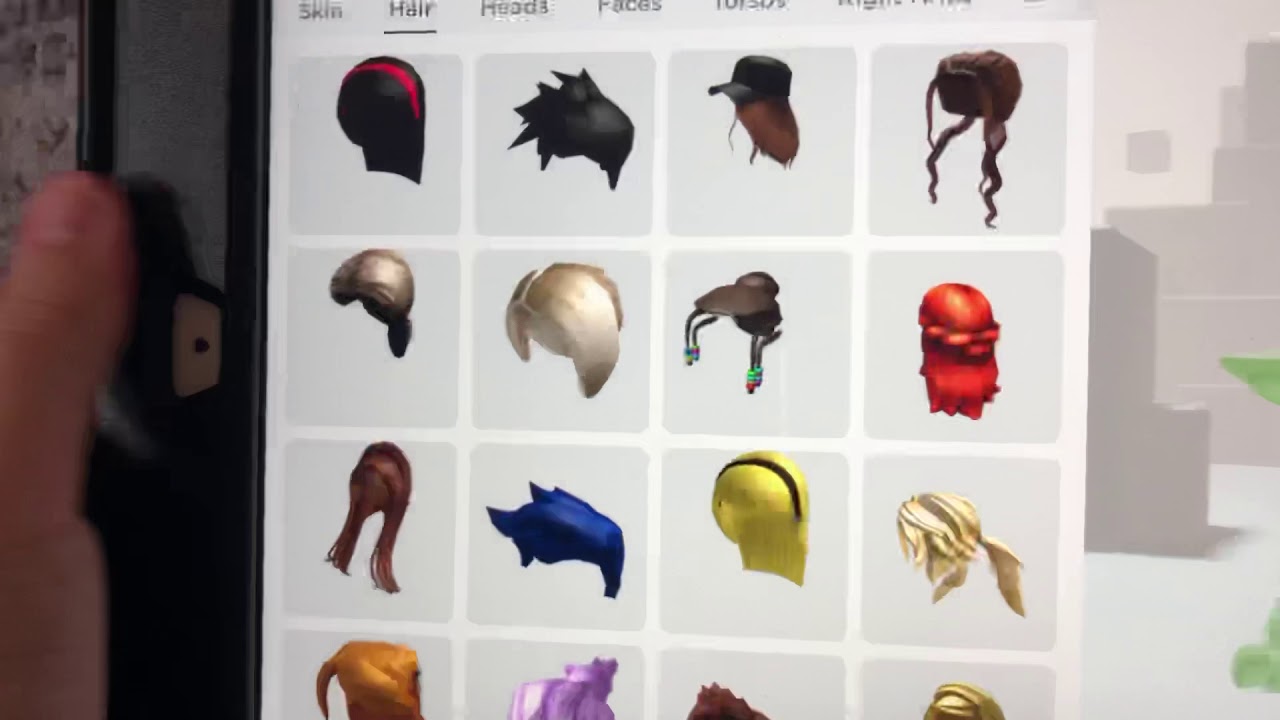 Tutorial On How To Get 2 Hairs On Roblox Quick And Easyonly Ipads
