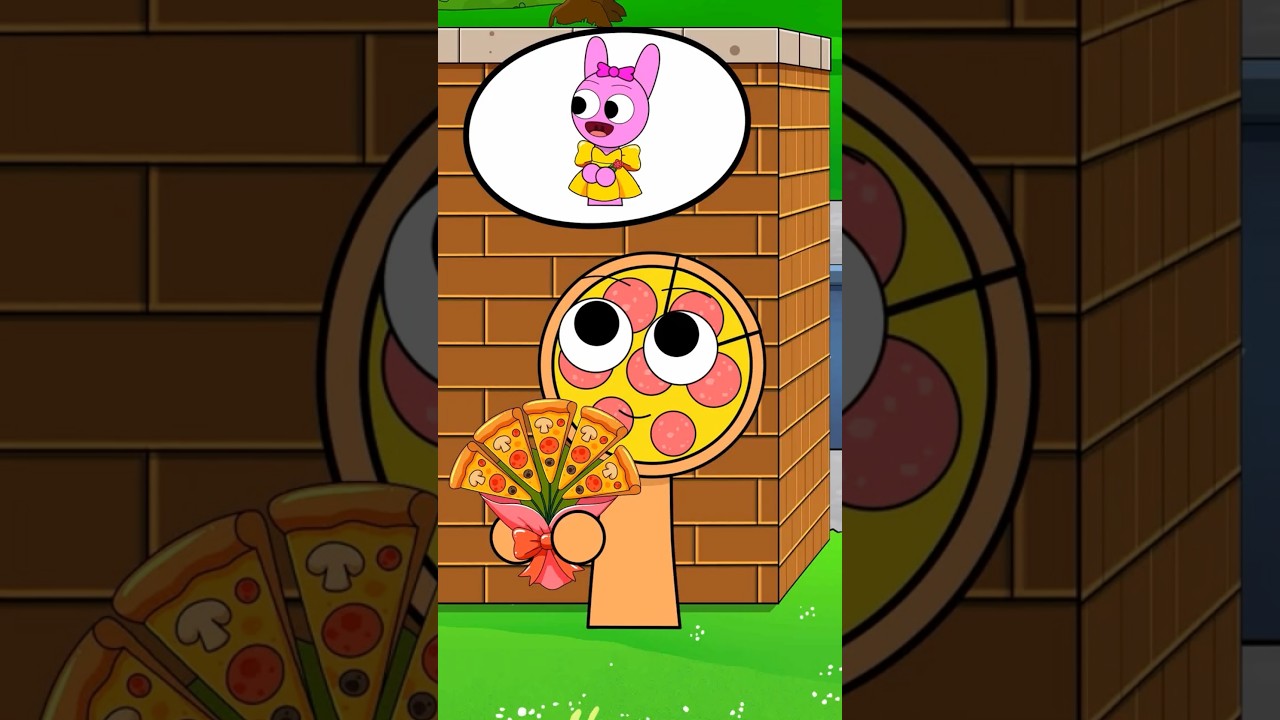 POV: Mr Pizza Silently Sacrifices Everything for Pinki | Incrediblox Sprunki 