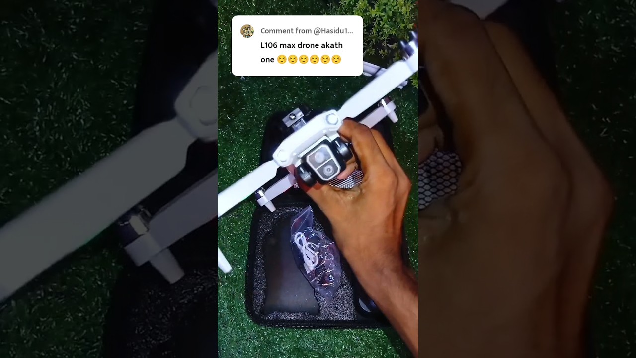 L106 Pro Max Drone Camera Unboxing | Most Stable Budget Drone 🤩❤️