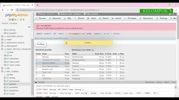 Membuat Database e-commerce di phpMyAdmin | Basis Data