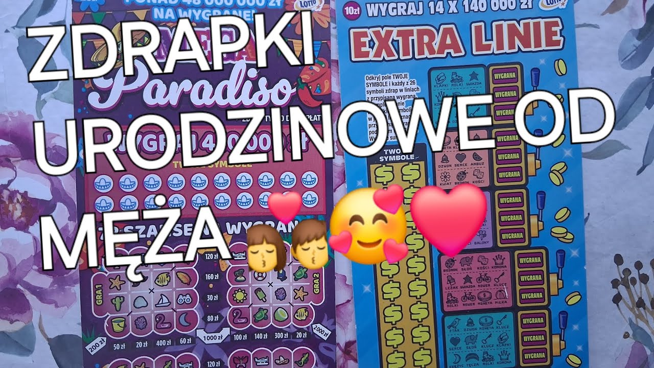 #1037 Zdrapki od męża 👩‍❤️‍💋‍👨❣️🥰💥🎉