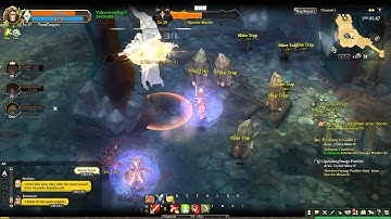 Tree Of Savior (iCBT1) Lvl 17 highlander boss party "Specter Master"