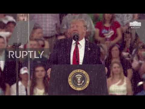 USA: Trump claims US Army 'took over airports' in 1775 Revolutionary War