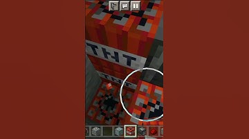 Making minecraft TNT trap || 💣💣 || #shorts #minegamer