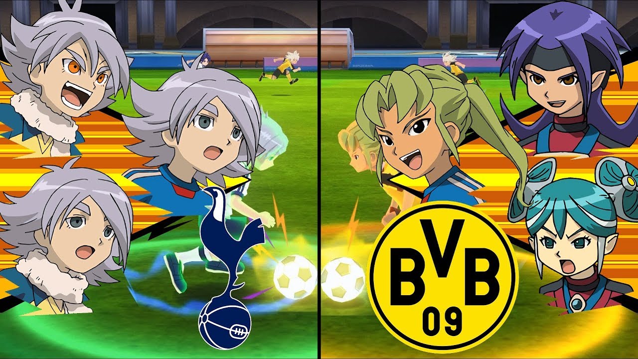 Full HD 1080P] Inazuma Eleven UCL ～ Tottenham Hotspur vs