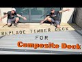 How to install composite decking  picture frame border  easy diy guide