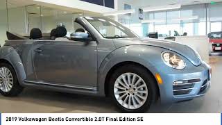 2019 Volkswagen Beetle Convertible 2.0T Final Edition SE [LISTING TYPE] P506970