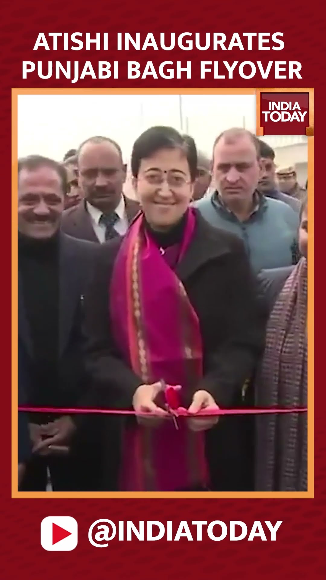 Delhi CM Atishi Inaugurates Punjabi Bagh Flyover, Today | India Today News