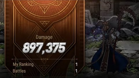 [Epic 7] Ancient Inheritance - 897k on Warden F.2 (Lich boss) ft. Luluca