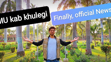 AMU kab khulegi | OFFICIAL ANNOUNCEMENT | AMU offline classes notice