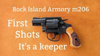 First shots with the Rock Island Armory m206