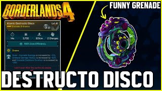 Borderlands 4 - Atomic Destructo Disco Legendary Weapon Guide!