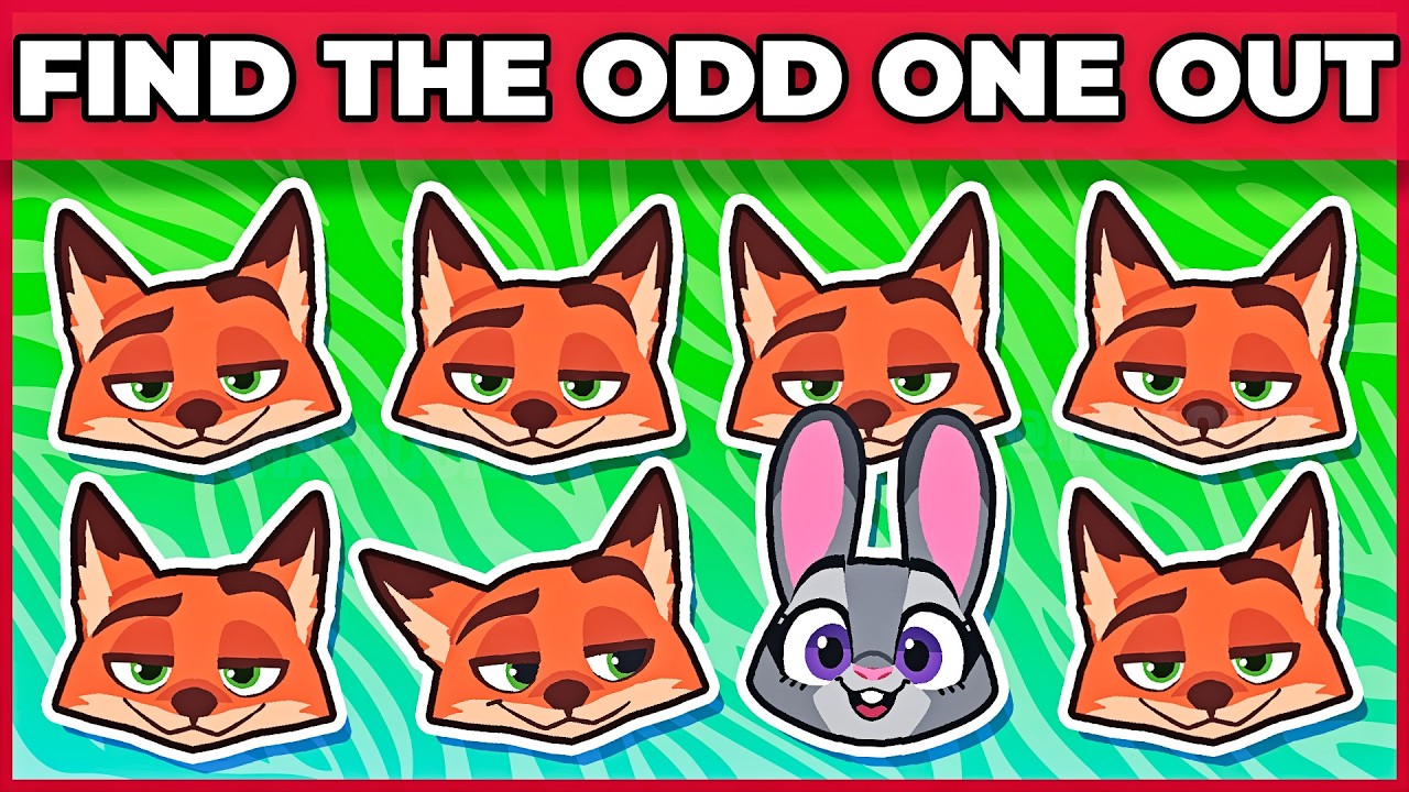 🐰🦊🏙️ ZOOTOPIA | 30 ULTIMATE CHALLENGES (ANIMATED QUIZ) | Only 2% get it all right! | 🐵 #monkeequiz