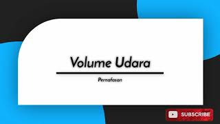 Volume Udara Pernafasan
