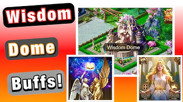 Wisdom Dome has Decent Buffs IF you can get them!