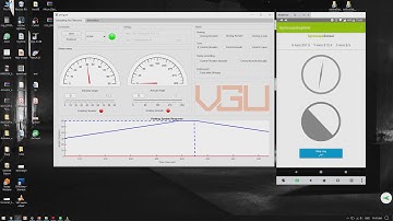 VGU Satellite Ground Station - Verifying elevation axis with GUI