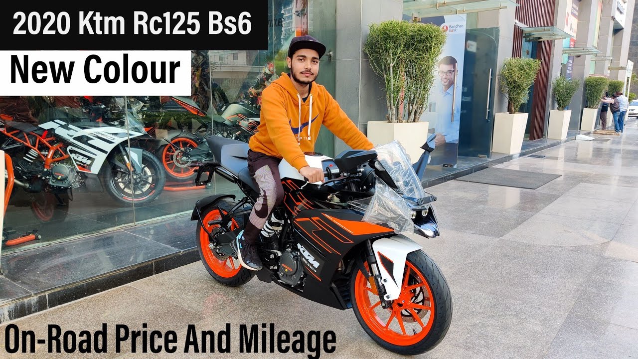 Ktm Rc125 Bs6 New Colour Full Review 