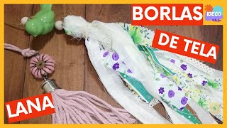 Como hacer borlas decorativas ♡ Marina Capano 