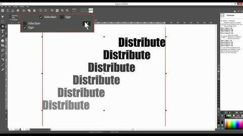 SignCut DRAW: Distribute