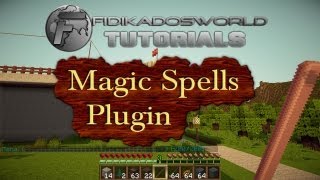 Magic Spells - Minecraft Bukkit Plugin 1.2.5 - Minecraft ist keine Zauberei... oder doch