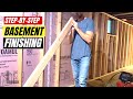 How to finish a basement from start to finish diy basement renovation and remodeling guide