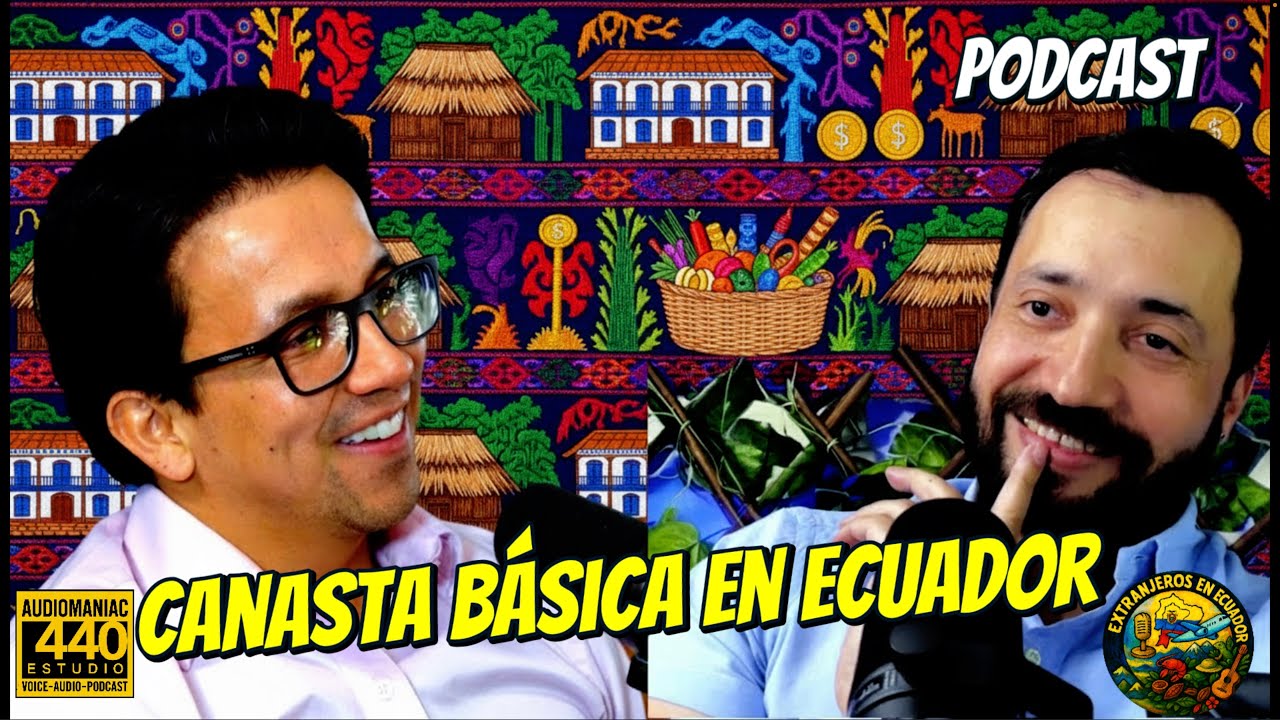 💵🧺🇪🇨🎙️EN QUÉ GASTAN LOS ECUATORIANOS?: con Roberto Castillo Director del INEC