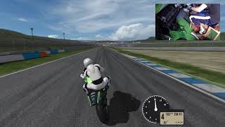 GP Bikes - バイク乗りが納得できるゲームなのでコントローラーを作ってみた。gp-bikes  controller screenshot 2