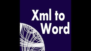 Xml to Word