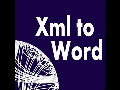 Video: Sådan Oversættes Xml Til Word