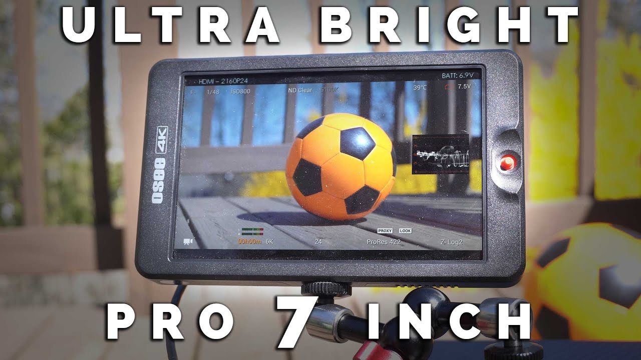 Osee G7 Camera Monitor - Ultra Bright & Pro Feature Packed for Indie