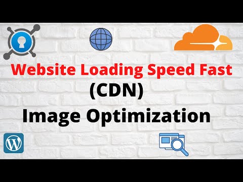 How To Run Website Image From Another Cloud flare Server Free (CDN) | Website Loading Speed Fast