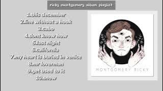 ricky montgomery - ( montgomery ricky ) full album playlist