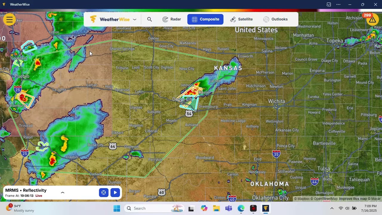 Severe Thunderstorm Warning KAHE 95.5