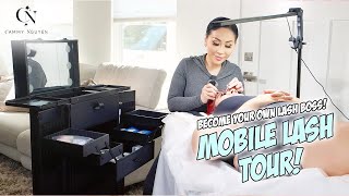 What You Need to Become a Mobile Eyelash Tech!