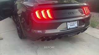 Mbrp cat-back pro series race 3” exhaust (2020 mustang gt) before and after sound test and pulls!