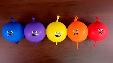 Making Crunchy Slime With Funny Balloons - Satisfying Slime Videos ASMR