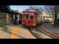 New Orleans RTA: 1999 Brookville Equiptment corp replica streetcar #2023 on route 47