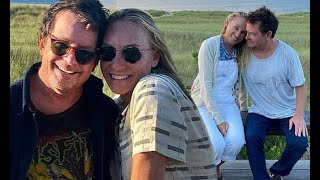 Michael J. Fox celebrates 'beautiful' wife Tracy Pollan's 64th birthday with loved up beach photo