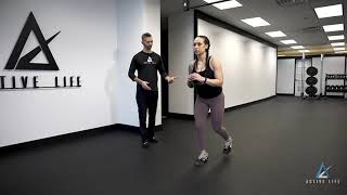 Alternating Reverse Lunges