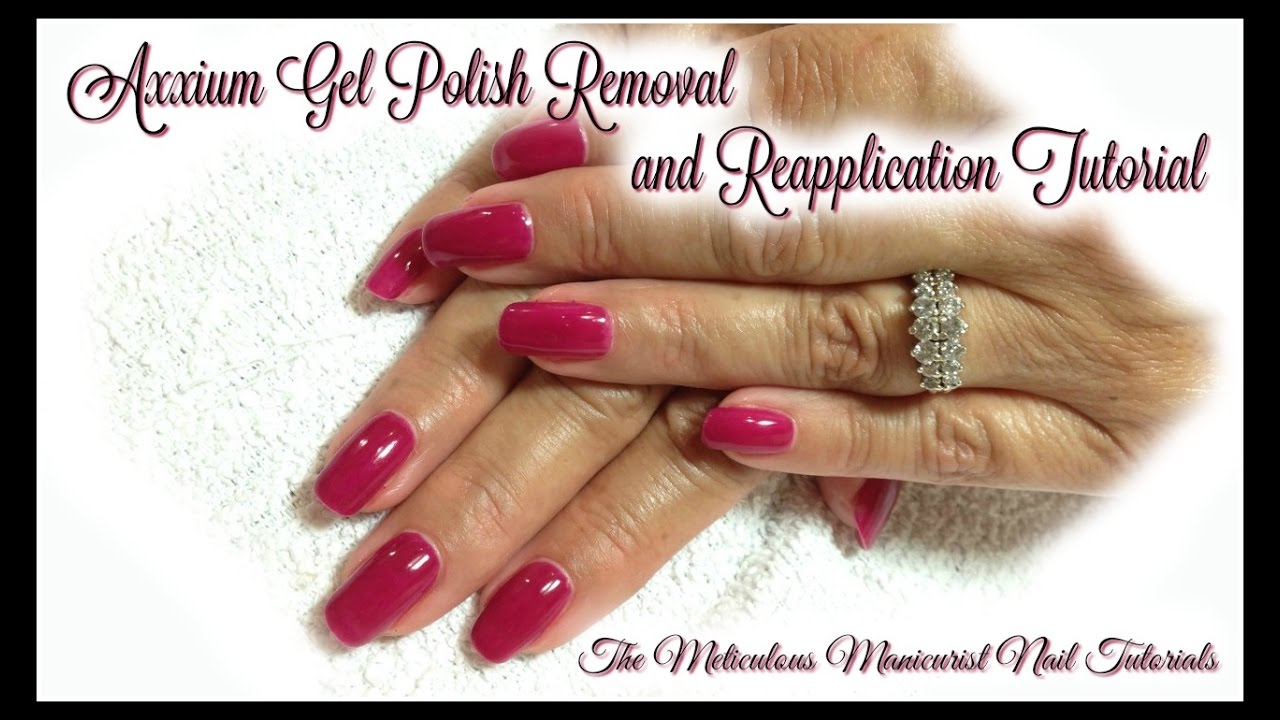 💅🏽 Gel Nails Manicure Polish Removal and Reapplication Damage Free Nails 💅🏽