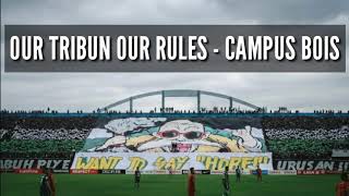 OUR TRIBUN OUR RULES - CAMPUS BOIS ( PSS SLEMAN )