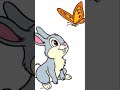 Bunny and butterfly