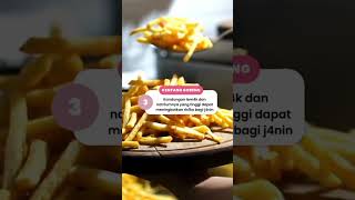 IBU HAMIL WAJIB BATASI KONSUMSI MAKANAN INI YA #fypシ゚viral #fypage #fyp #cemilan #bidan #hamil